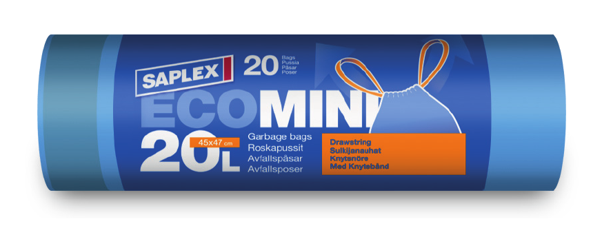 Saplex Eco Mini 20 liter bags