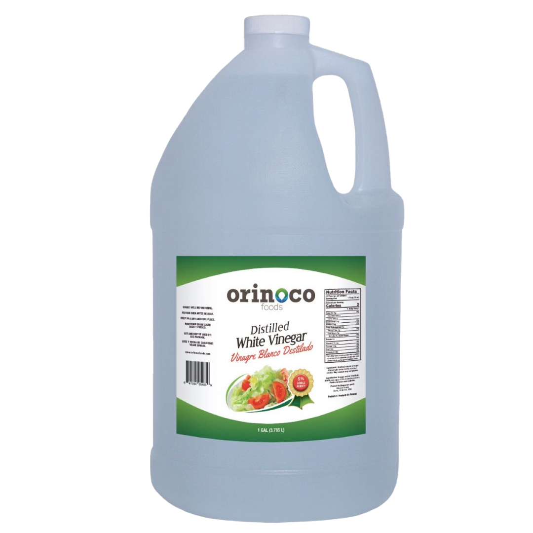Orinoco distilled white vinegar one gallon